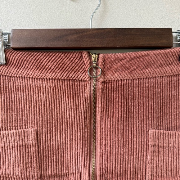 Charlotte Russe Corduroy Miniskirt - Picture 2 of 5